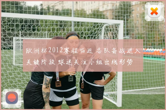 欧洲杯2012赛程临近 各队备战进入关键阶段 球迷关注小组出线形势